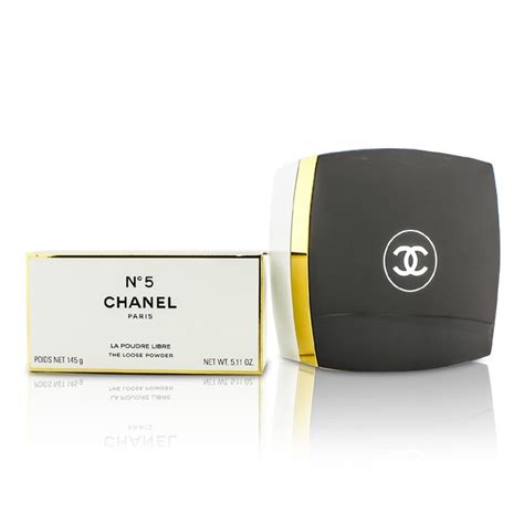 chanel n 5 the powder 145g|Chanel number 5 body powder.